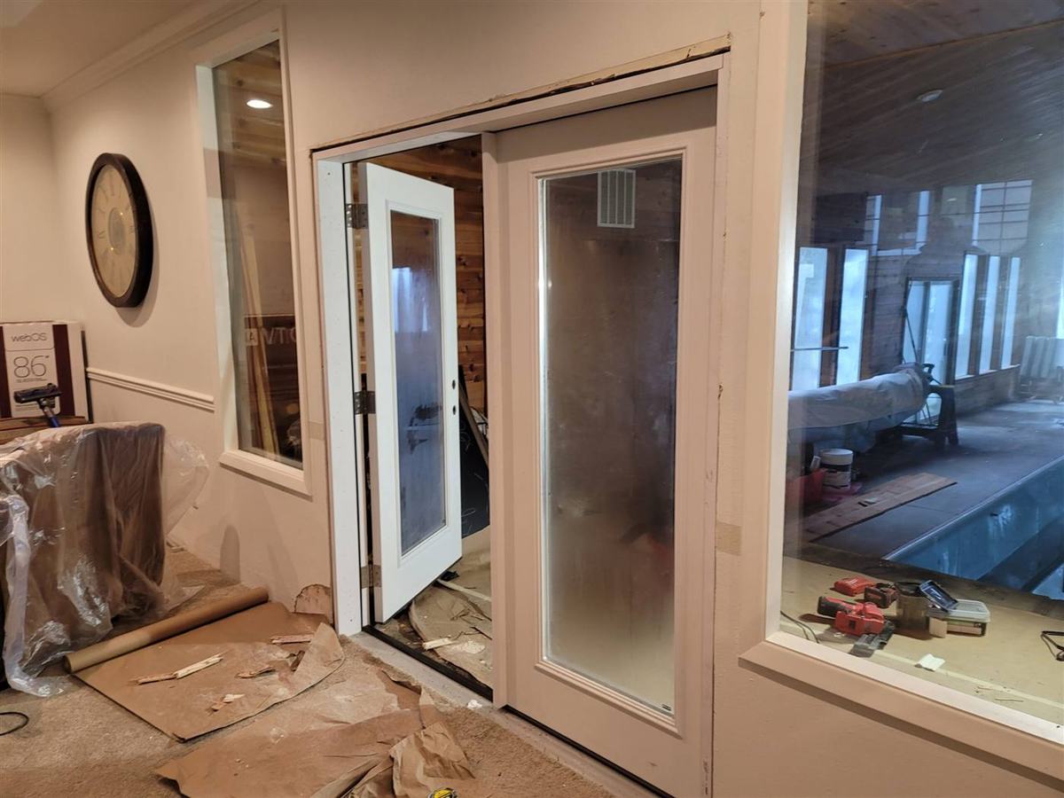 Home renovation project in Rainier Oregon by Reno Masters LLC